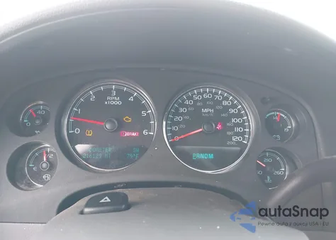 2013 Chevrolet Tahoe Ltz из США, поврежденный, VIN 1GNSKCE07DR187842